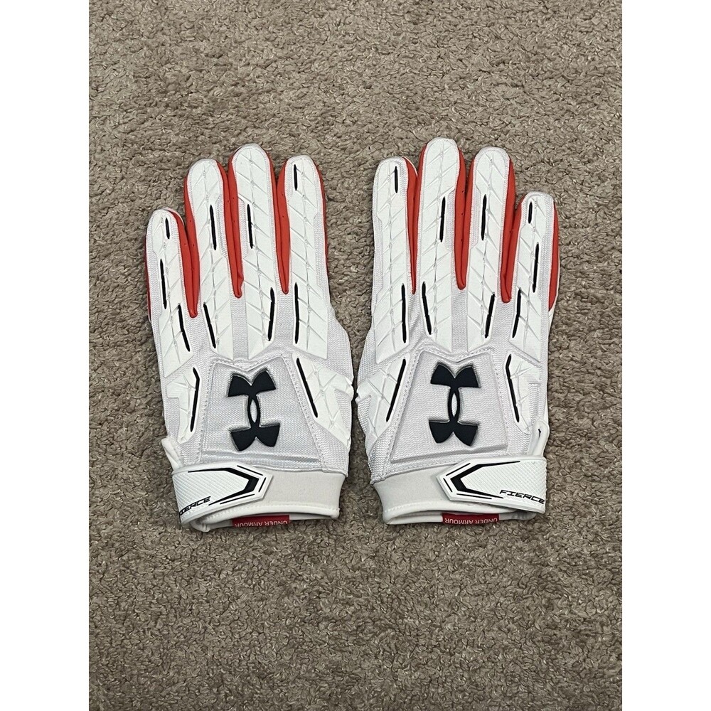 Mens Sz 3XL Runs Small Auburn University Under Armour Team Issued Gloves Gloves